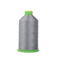 Top Stitch Heavy Duty Bonded Nylon Sewing Thread. Light Grey 132